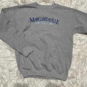 Margaritaville At Sea Sweatshirt Youth Size XL Gray